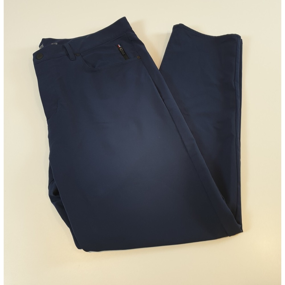 Fourlaps Pants Mens 38x31 Blue Gray Traverse Performance Stretch Golf